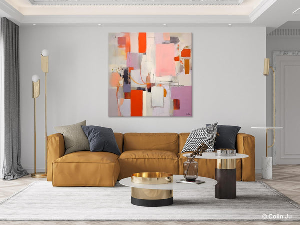 Original Abstract Wall Art, Modern Canvas Paintings, Large Abstract Painting for Bedroom, Modern Acrylic Artwork, Contemporary Canvas Art-artworkcanvas