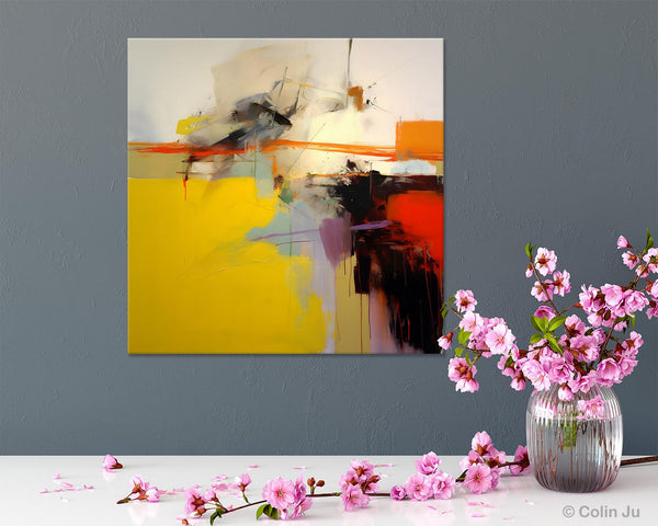 Modern Canvas Art Paintings, Contemporary Canvas Art, Original Modern Wall Art, Modern Acrylic Artwork, Large Abstract Paintings for Bedroom-artworkcanvas