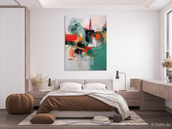 Abstract Wall Paintings, Extra Large Paintings for Dining Room, Hand Painted Canvas Art, Original Artowrk, Contemporary Wall Art Paintings-artworkcanvas