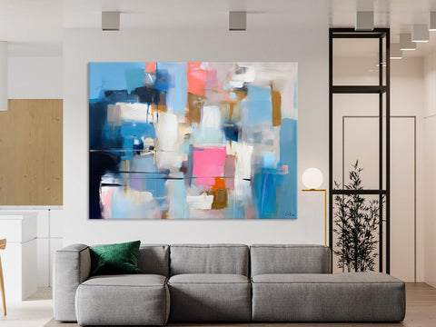 Large Wall Art Paintings, Simple Canvas Art, Contemporary Painting on Canvas, Original Canvas Wall Art for sale, Simple Abstract Paintings-artworkcanvas