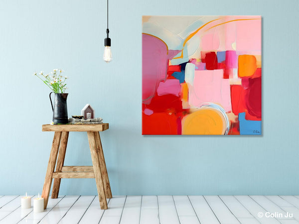 Large Abstract Art for Bedroom, Original Abstract Wall Art, Modern Canvas Paintings, Simple Modern Acrylic Artwork, Contemporary Canvas Art-artworkcanvas