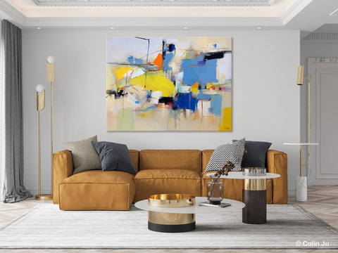 Large Canvas Art for Sale, Original Abstract Art Paintings, Hand Painted Canvas Art, Acrylic Painting on Canvas, Large Painting for Bedroom-artworkcanvas