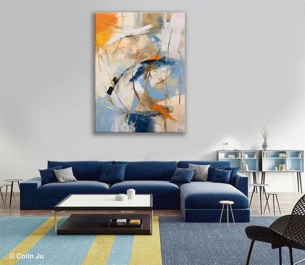 Modern Acrylic Paintings, Large Paintings for Living Room, Contemporary Wall Art Paintings, Hand Painted Canvas Art, Original Abstract Art-artworkcanvas