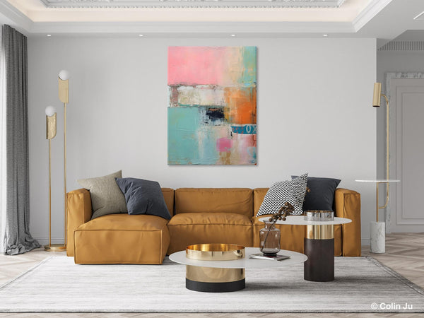 Canvas Paintings for Dining Room, Oversized Modern Wall Art, Acrylic Painting on Canvas, Contemporary Paintings, Original Abstract Paintings-artworkcanvas