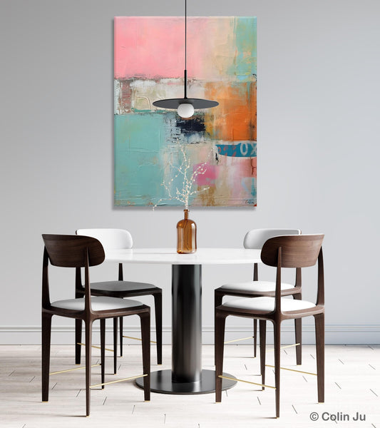 Canvas Paintings for Dining Room, Oversized Modern Wall Art, Acrylic Painting on Canvas, Contemporary Paintings, Original Abstract Paintings-artworkcanvas