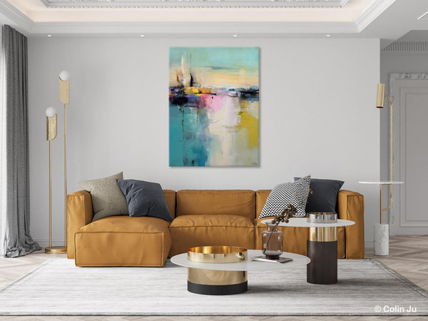 Heavy Texture Canvas Art, Abstract Paintings, Large Contemporary Wall Art, Extra Large Paintings for Living Room, Original Modern Painting-artworkcanvas