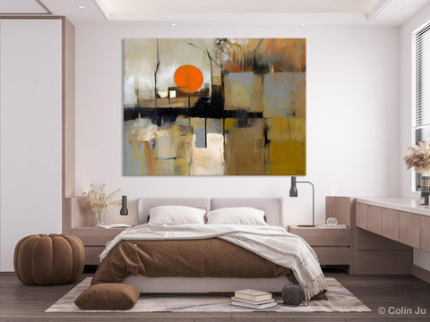 Large Wall Art Ideas for Living Room, Hand Painted Canvas Art, Oversized Canvas Paintings, Original Abstract Art, Contemporary Acrylic Art-artworkcanvas