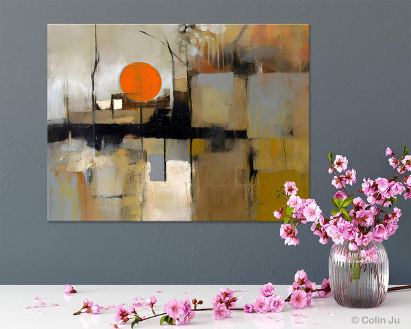 Large Wall Art Ideas for Living Room, Hand Painted Canvas Art, Oversized Canvas Paintings, Original Abstract Art, Contemporary Acrylic Art-artworkcanvas