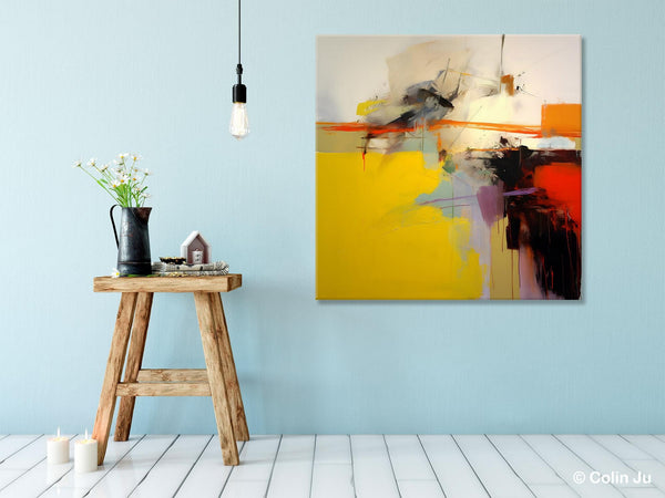 Modern Canvas Art Paintings, Contemporary Canvas Art, Original Modern Wall Art, Modern Acrylic Artwork, Large Abstract Paintings for Bedroom-artworkcanvas