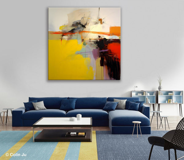 Modern Canvas Art Paintings, Contemporary Canvas Art, Original Modern Wall Art, Modern Acrylic Artwork, Large Abstract Paintings for Bedroom-artworkcanvas