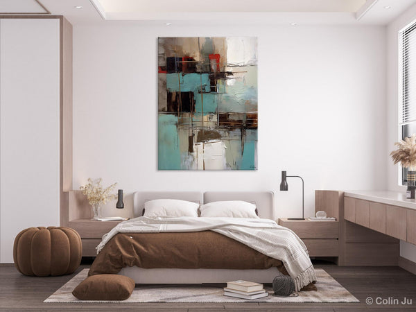 Original Canvas Art, Contemporary Acrylic Painting on Canvas, Large Wall Art Painting for Bedroom, Oversized Modern Abstract Wall Paintings-artworkcanvas