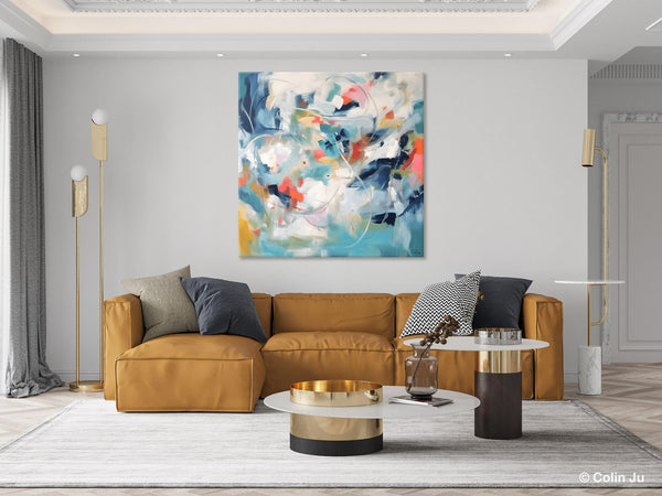 Modern Acrylic Art, Modern Original Abstract Art, Large Abstract Art for Bedroom, Simple Canvas Paintings for Sale, Contemporary Canvas Art-artworkcanvas