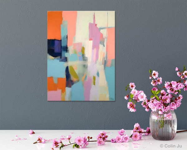 Large Modern Canvas Art for Bedroom, Original Wall Art Paintings, Large Paintings for Sale, Hand Painted Canvas Art, Acrylic Art on Canvas-artworkcanvas