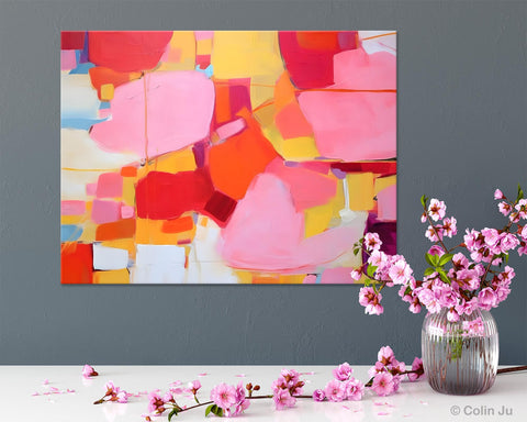 Original Modern Artwork, Large Wall Art Painting for Bedroom, Oversized Abstract Wall Art Paintings, Contemporary Acrylic Painting on Canvas-artworkcanvas