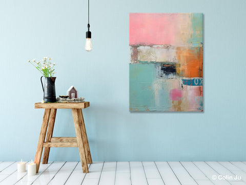 Canvas Paintings for Dining Room, Oversized Modern Wall Art, Acrylic Painting on Canvas, Contemporary Paintings, Original Abstract Paintings-artworkcanvas