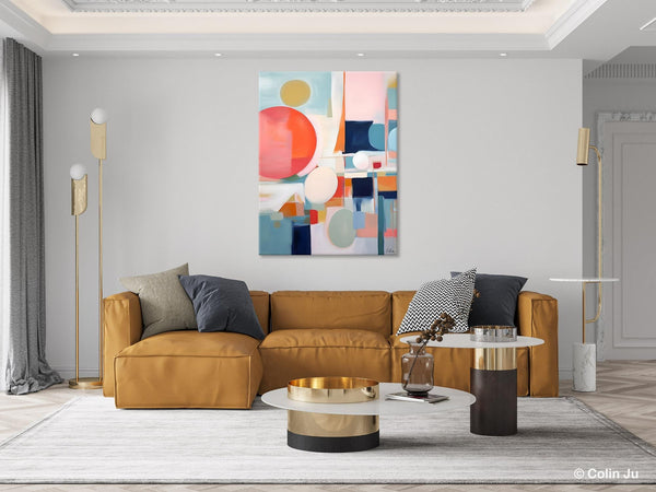 Large Contemporary Wall Art, Acrylic Painting on Canvas, Extra Large Paintings for Dining Room, Modern Paintings, Original Abstract Painting-artworkcanvas