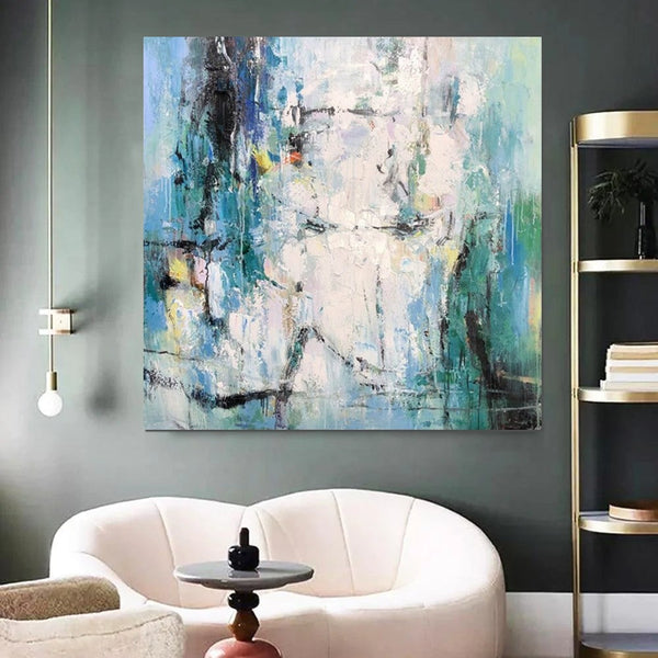 Large Paintings for Living Room, Hand Painted Acrylic Painting, Bedroom Wall Painting, Modern Contemporary Art, Modern Paintings for Dining Room-artworkcanvas