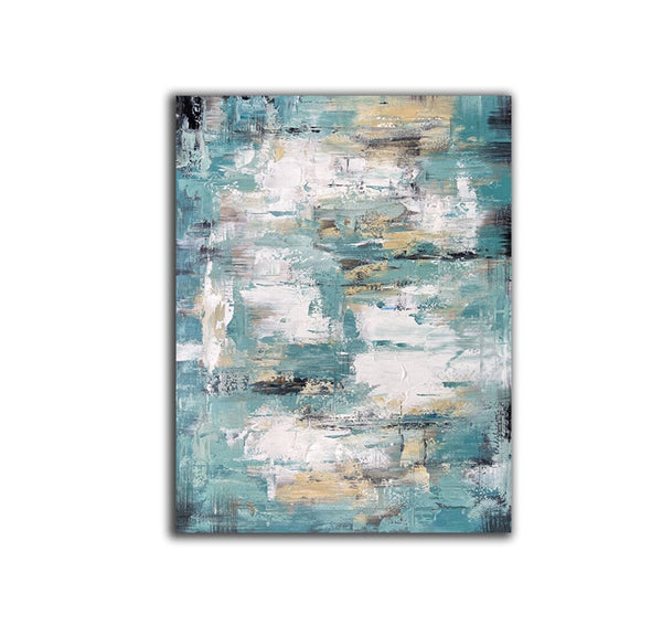 Modern Abstract Painting, Simple Wall Art Ideas for Dining Room, Heavy Texture Painting, Bedroom Abstract Paintings, Large Acrylic Canvas Paintings-artworkcanvas